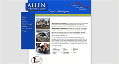 Desktop Screenshot of alleninsurancecorp.com